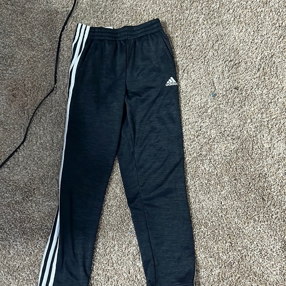 Adidas kids stripe joggers